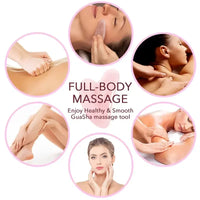 Scraping Massage Tools Natural Resin GuaSha Facial Beauty Firm Skin Care Face Gua Sha SPA Physical Therapy Gue Che 마사지