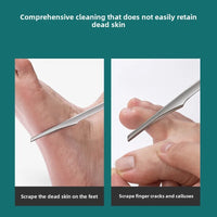 1Pc Pedicure Knife Tools Kits Professional Stainless Steel Foot Scrubber Dead Skin Remover Foot Scraper Knife Foot Care Tool New