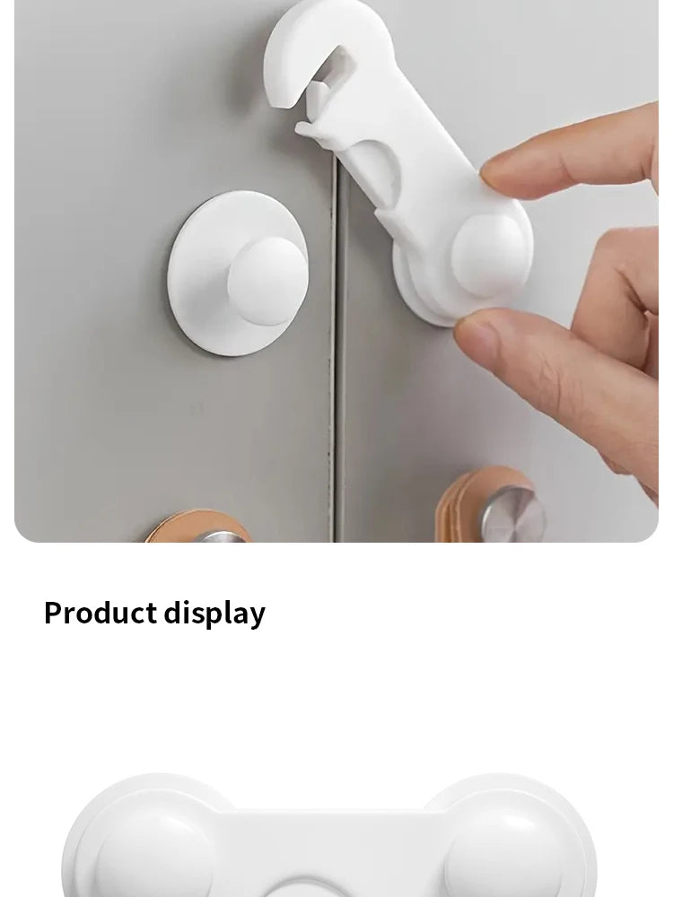 10Pcs Baby Safety Lock - Cabinets, Rooms & Drawers Anti-trap Protection Lock Multifunctional Baby Safety Lock Baby Safety Lock