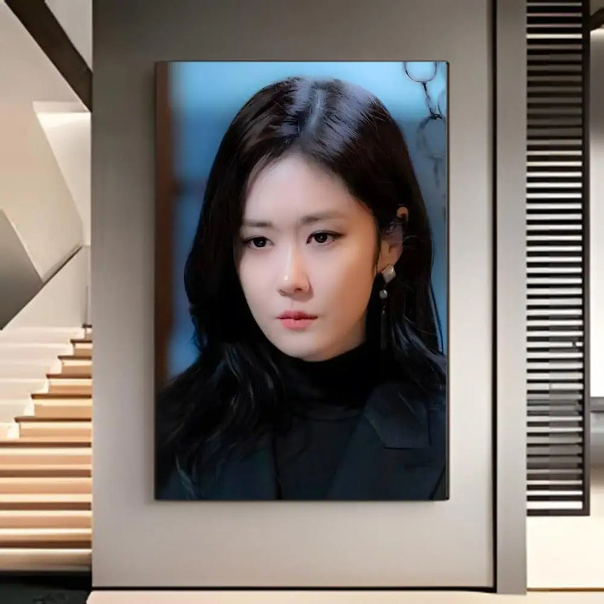 Lovely Classic Korean Beautiful Singer Actor J-Jang Na Ra Poster American Film Mural Home Childrens Room Wall Decor Print