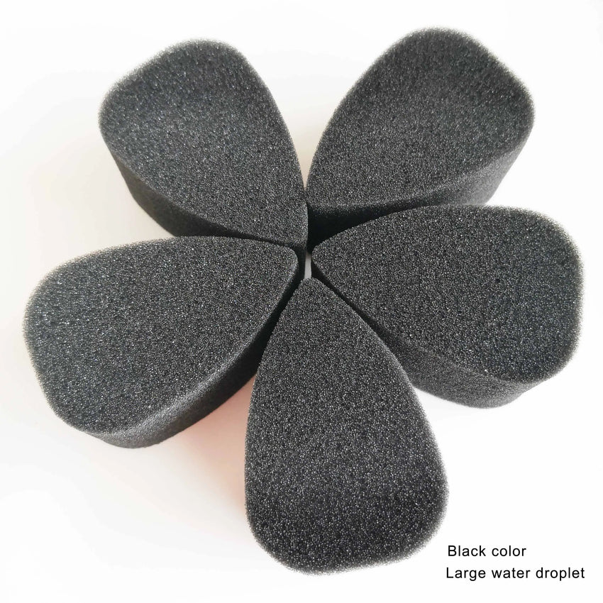 5pcs Body Art Face Painting Water droplets Semicircle Circular Facial Graffiti Halloween Makeup Sponge