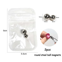 Strong magnetic Long Double Head Nail Magnet Tool Pens Magnetic Cat Eye Gel Polish Nail Art Kit for DIY Salon Studio 2030