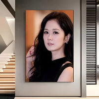 Lovely Classic Korean Beautiful Singer Actor J-Jang Na Ra Poster American Film Mural Home Childrens Room Wall Decor Print