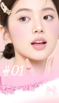 Life Girls Pink Two-Ball Sponge Applicator, Korean-Made, Applies Makeup Instantly, Low-Pigment Sponge Ball Applicator, Korean-Made, Modifies the Face to Create a Fairer Look, Thin and Delicate Sponge Ball Applicator Enhances